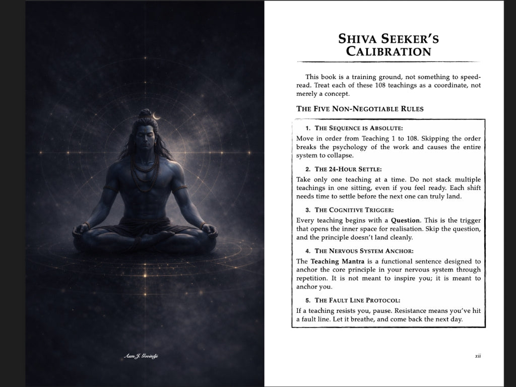 Teachings of SHIVA: A Path to Stillness, Awareness & Inner Clarity