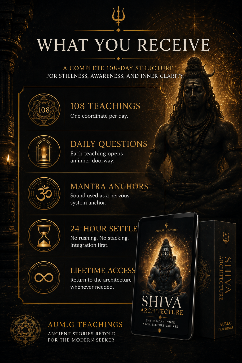 Shiva Architecture | 108-Day Course